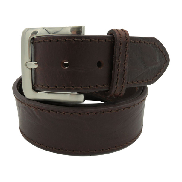 Mens Italian Mombassa Brown Belt 40mm