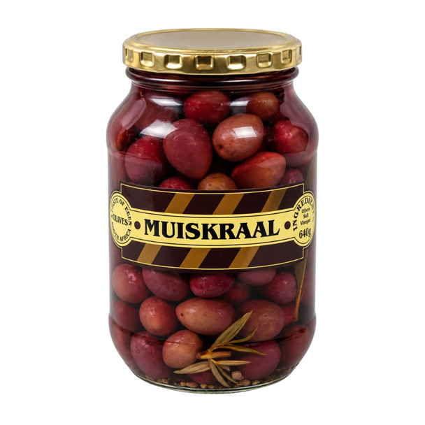 Muiskraal Black Olives 1L