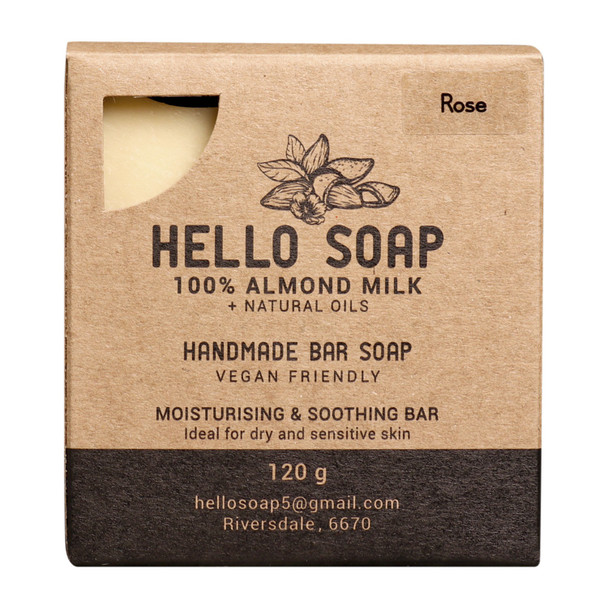 Rose Geranium Handmade Soap Bar 120g