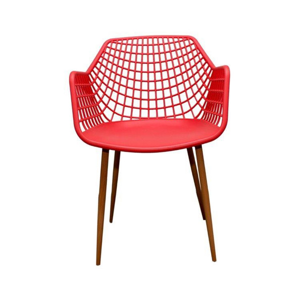 Crosshatch Chair - Red / WAS R1395