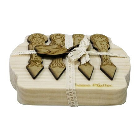 Cheese Arrows And Serving Tray