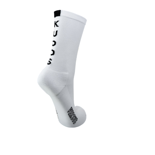Kudos White 4-7 Socks