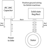 Positive Ground wiring for 54170009T
