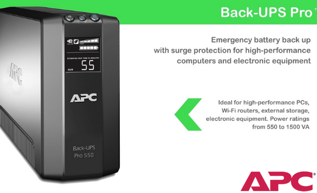 APC by Schneider Electric Smart-UPS 1500VA LCD RM 2U 120V with SmartConnect  - SMT1500RM2UC - UPS Battery Backups 