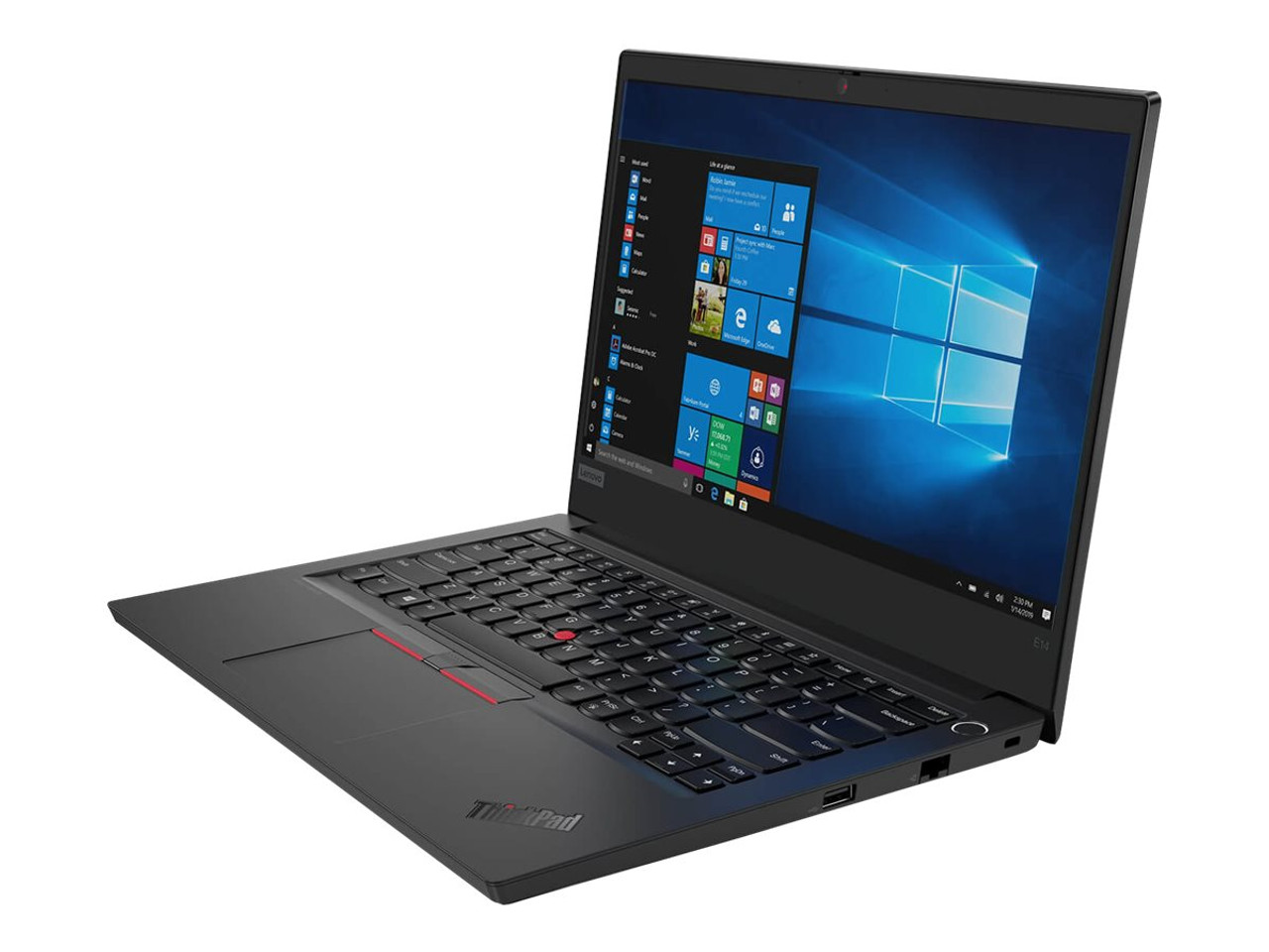 Lenovo ThinkPad E14 Gen 2 20T6 AMD Ryzen 5 4600U 2.1 GHz Win 10 Pro 64 bit Radeon Graphics 8 GB RAM 256 GB SSD NVMe 14