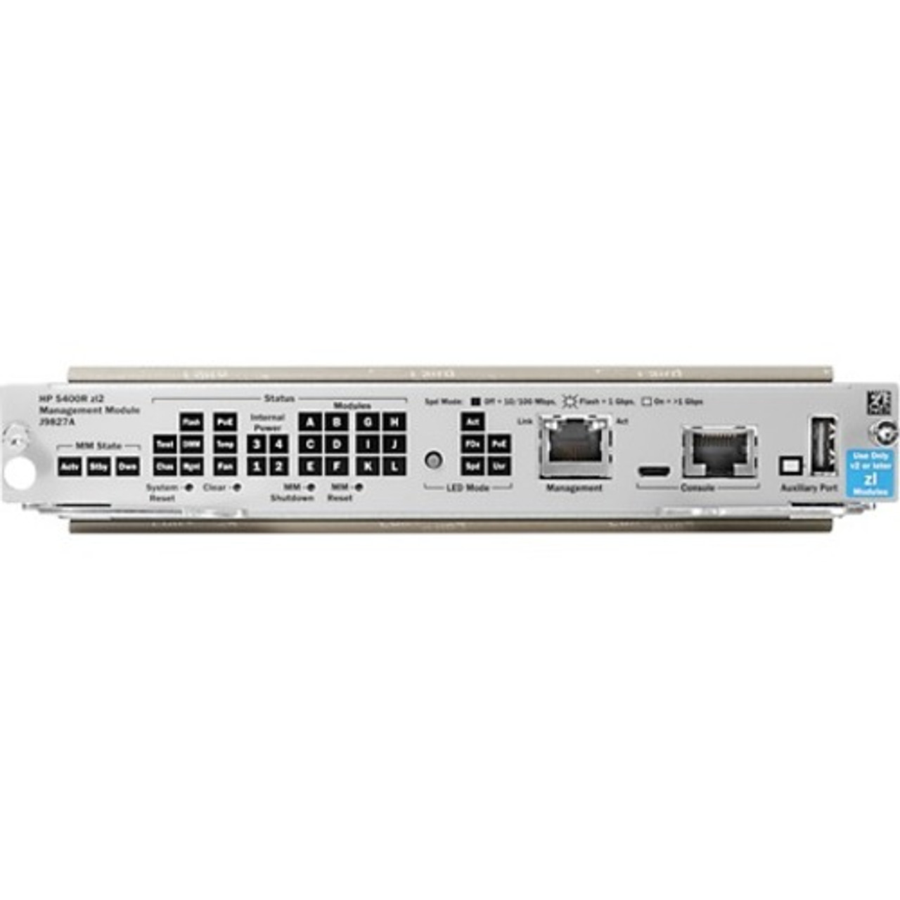 HPE 5400R zl2 Management Module - For Network Management - J9827A