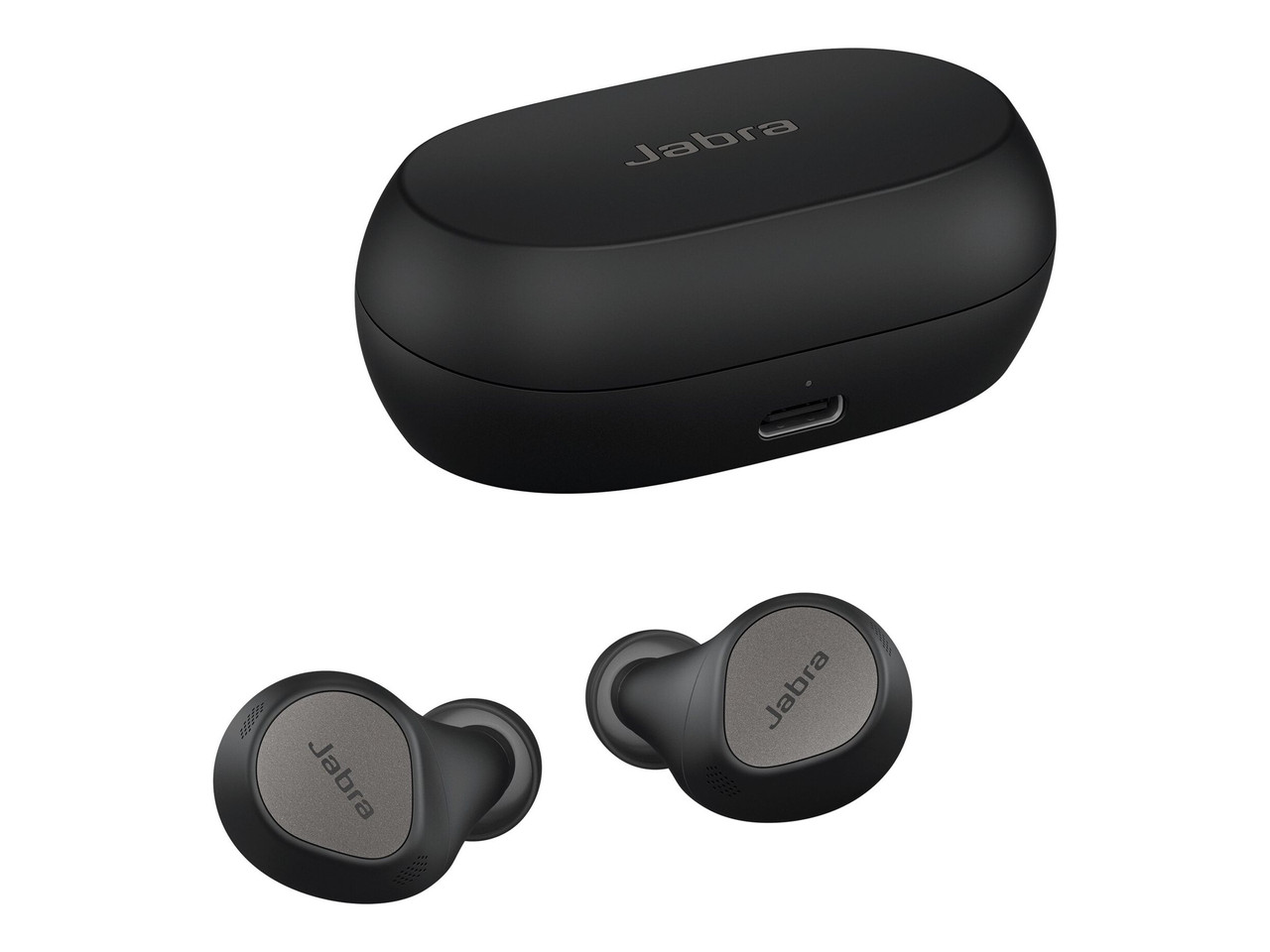 Jabra Elite 85t - True wireless earphones with mic - in-ear - Bluetooth -  active noise canceling - noise isolating - titanium black