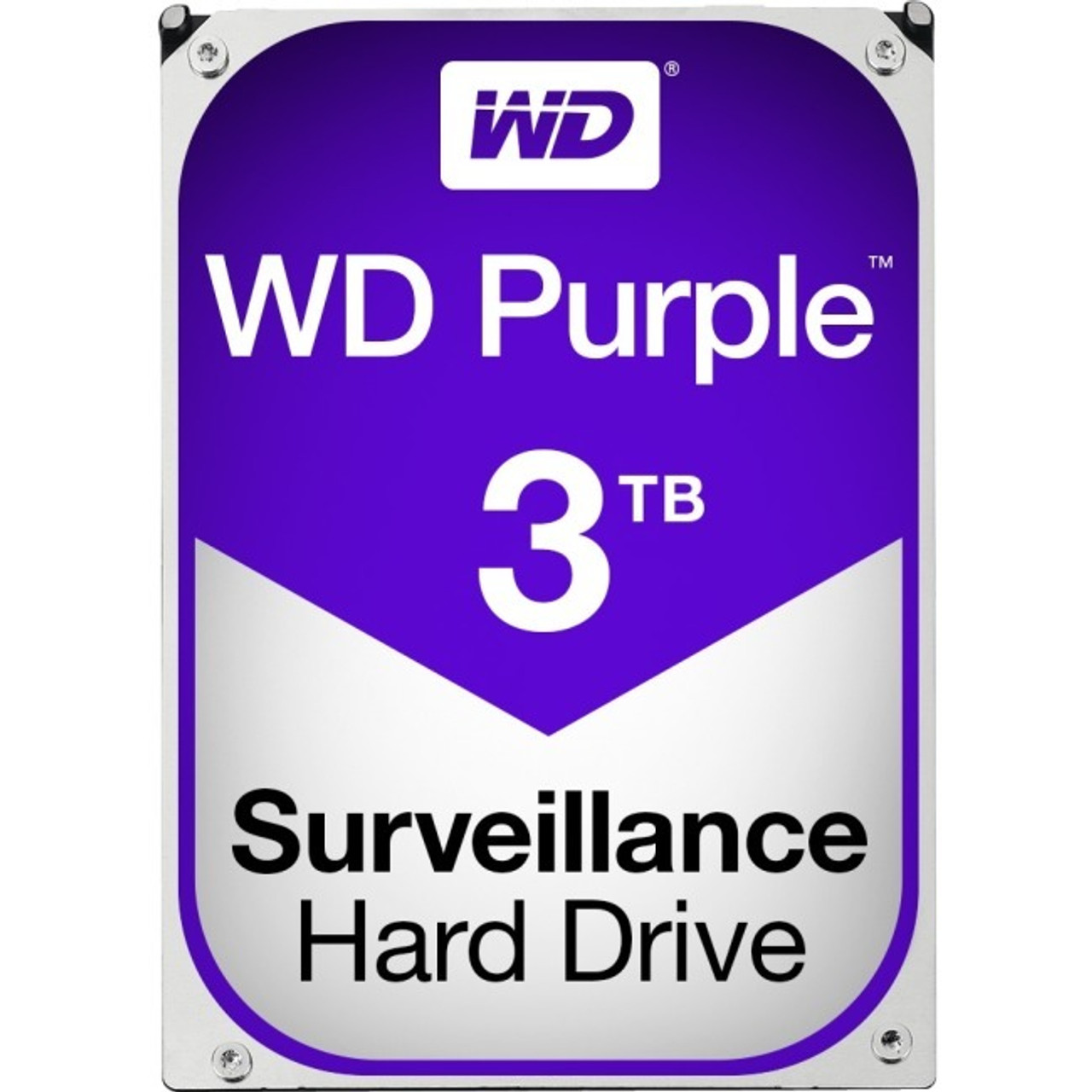 Western Digital Purple 3TB Surveillance Internal Hard Drive - WD30PURZ