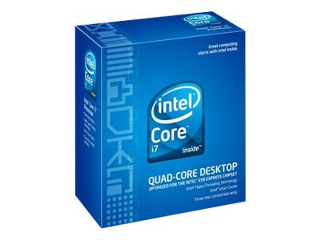 Intel Core I7 960 - 3.2 GHz - 4 Cores - 8 Threads - 8 MB Cache - LGA1366  Socket - Box - BX80601960