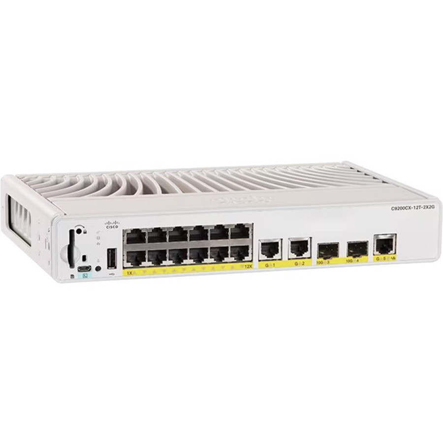 Switch 本体 一式 Cisco Catalyst 9200CX - Network Advantage - switch - compact - 8
