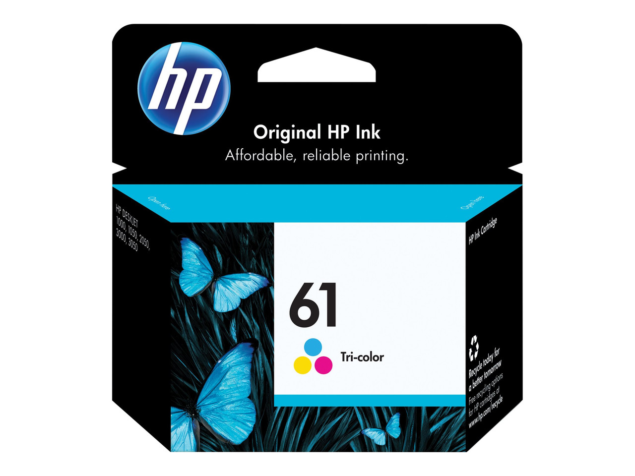 HP 61 - (cyan, Yellow) - Original - Ink Cartridge - CH562WN#140