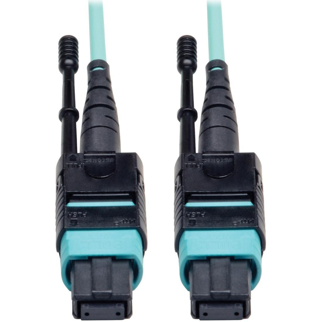 Tripp Lite series MTP/MPO Patch Cable, 12 Fiber, 40GbE, 40GBASE-SR4, OM3 Plenum-Rated - Thumbnail 4