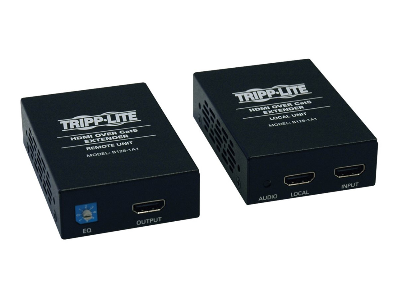 Tripp Lite 2-Port HDMI over Cat5 / Cat6 Extender Splitter, Transmitter for  Video and Audio, 1080p at 60 Hz (B126-002) 