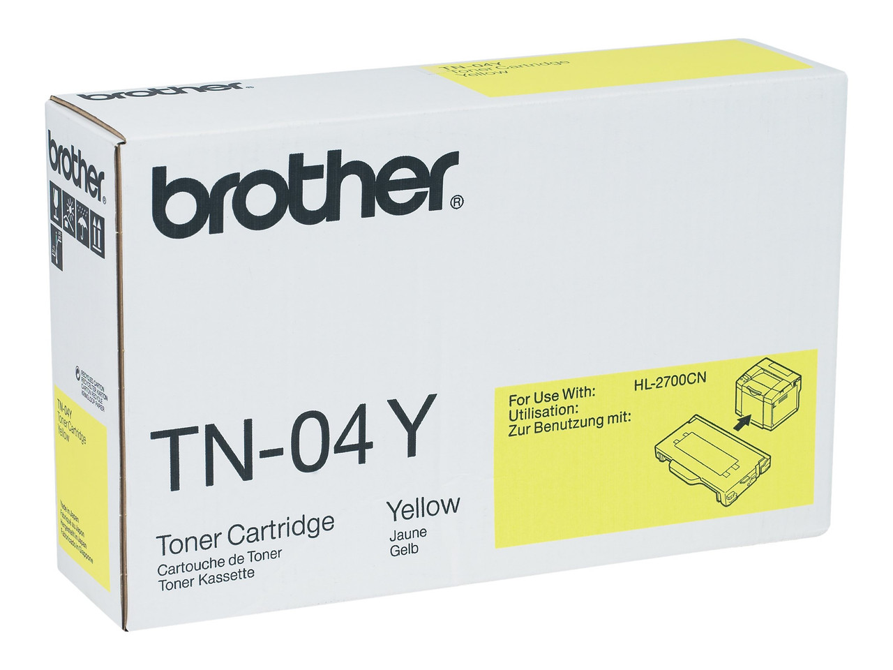 Brother TN04Y - Yellow - Original - Toner Cartridge