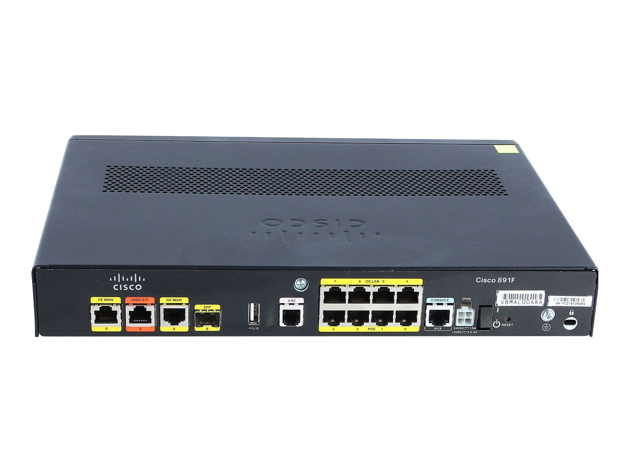 【CCNA、CCNP】CISCO C891F　静音タイプ　２台セット CCNA、CCNP】CISCO C891F、C2960 静音タイプ 4台セット - メルカリ