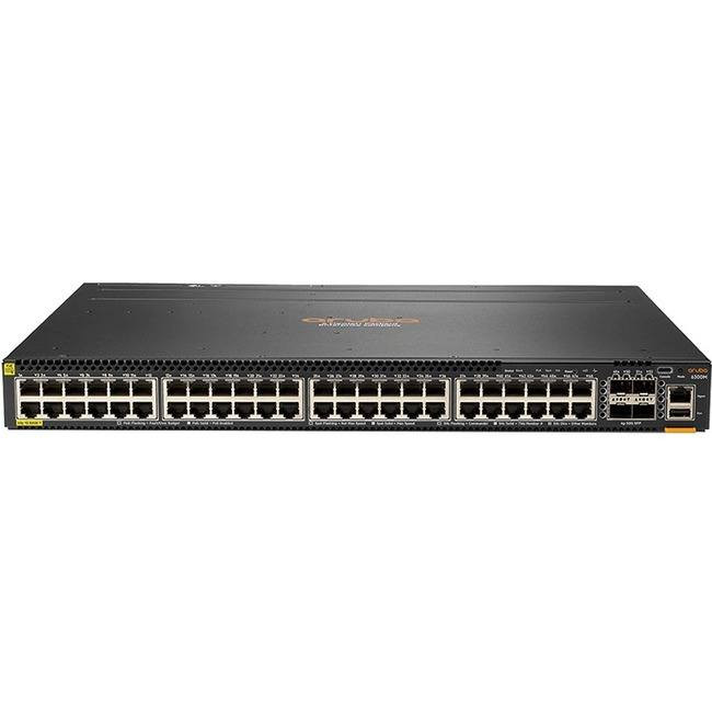 HPE 6300M 48-port 1GbE Class 4 PoE and 4-port SFP56 Switch - Thumbnail 4