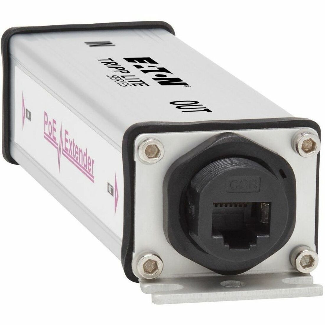 Eaton Tripp Lite Series Gigabit Ethernet PoE/PoE+ Extender, Water Resistant