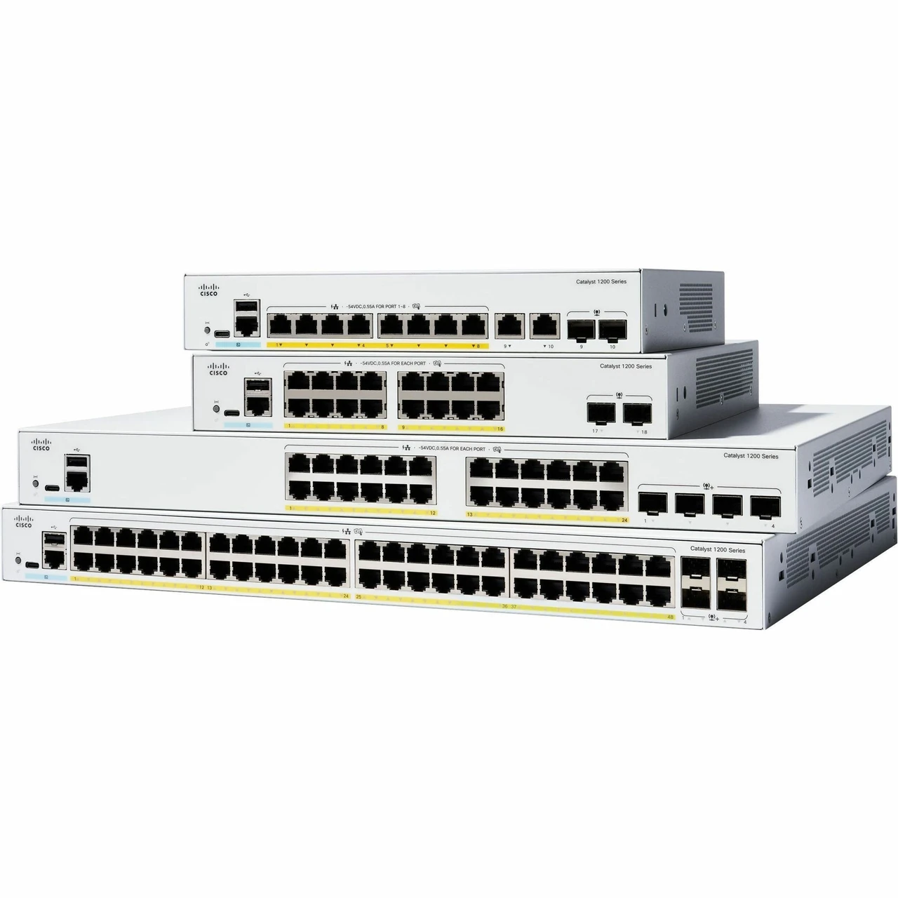 新品　Cisco Catalyst 1200-8T-D Cisco Catalyst 1200-8T-D - Switch - Gigabit Ethernet - C1200-8T-D