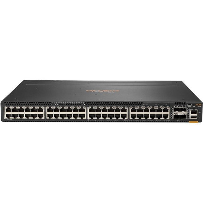 HPE 6300M 48-port 1GbE Class 4 PoE and 4-port SFP56 Switch - Thumbnail 3
