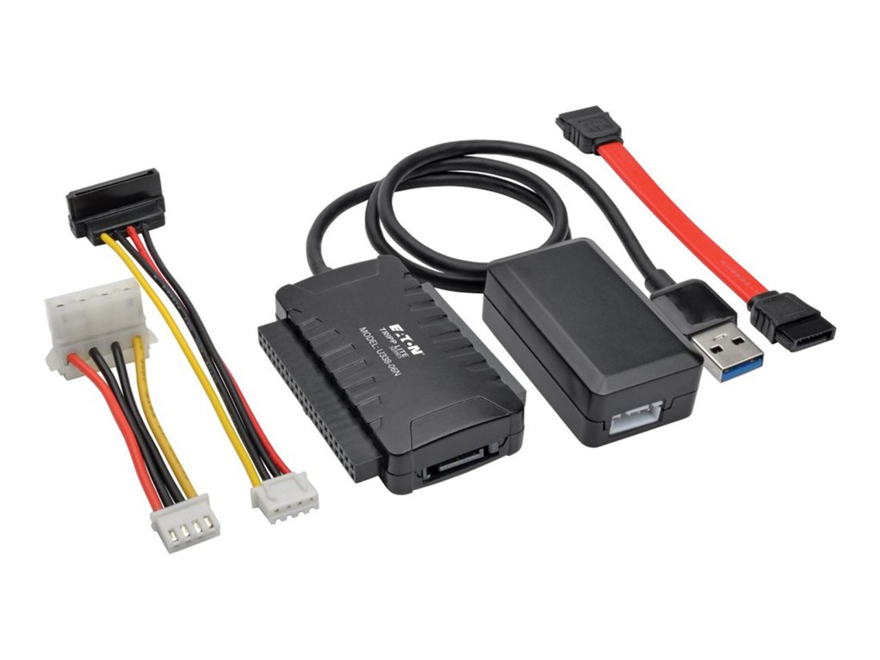 Tripp Lite 6in USB 3.0 SuperSpeed to SATA III Adapter w/ UASP/ 2.5 Black -  storage controller - SATA 6Gb/s - USB 3.0