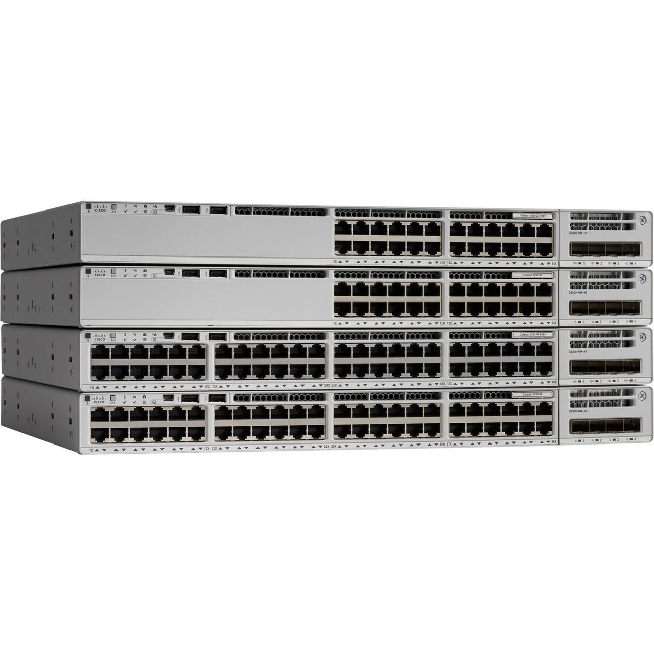 Cisco Catalyst 9200 Switch L3 Managed 24 X 10/100/1000 Rack-mountable Refurbished - Thumbnail 3