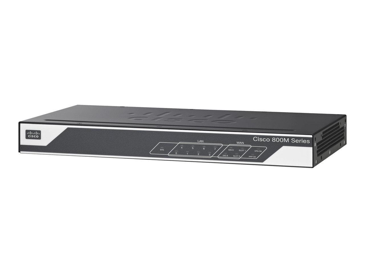 Cisco 841M - Router - Desktop, Rack-mountable, Wall-mountable