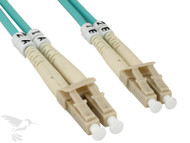 LC to LC MM Duplex 50/125 Fiber Patch Cable, 1M at Hummingbird Networks
