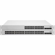Cisco Meraki MS150-24P-4X 24-Port Gigabit PoE+ Switch - 370W PoE