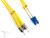 LC to ST Singlemode Duplex 9/125 Fiber Patch Cables, 2M at Hummingbird Networks