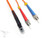 MTRJ to ST Multimode Duplex 62.5/125 Fiber Patch Cables, 5M at Hummingbird Networks