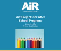 Art Projects for After School Programs
