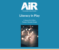 Literacy in Play