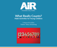 What Really Counts? Math Activities for Young Children