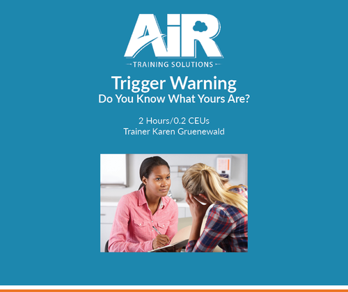 Trigger Warning: Do You Know What Yours Are?