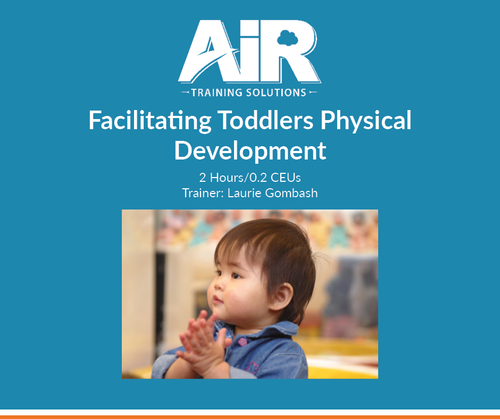 Facilitating Toddlers Physical Development