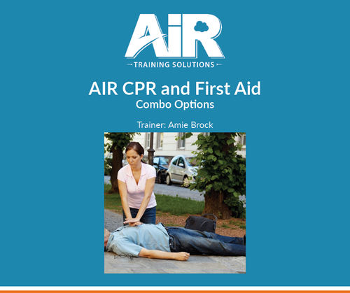 AIR CPR and AIR First Aid Combo Options