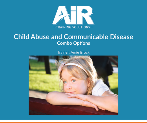 Child Abuse Recognition and Communicable Disease Combo Options