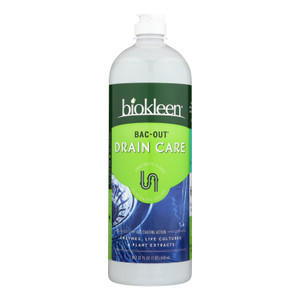 Biokleen Drain Care - Stain And Odor Remover - Case Of 6 - 32 Fl Oz. Biokleen Drain Care - Stain And Odor Remover - Case Of 6 - 32 Fl Oz.