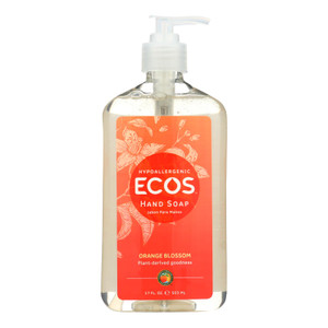Earth Friendly Hand Soap - Orange Blossom - Case Of 6 - 17 Fl Oz Earth Friendly Hand Soap - Orange Blossom - Case Of 6 - 17 Fl Oz
