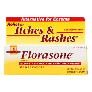 Boericke And Tafel - Florasone Itches And Rashes Cream - 1 Oz Boericke And Tafel - Florasone Itches And Rashes Cream - 1 Oz