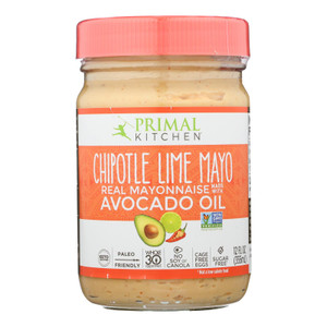 Primal Kitchen Chipotle Lime Mayo - Avocado Oil - Case Of 6 - 12 Oz. Primal Kitchen Chipotle Lime Mayo - Avocado Oil - Case Of 6 - 12 Oz.