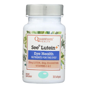 Quantum Research - See Lutein Eye Health - 1 Each - 30 Sgel Quantum Research - See Lutein Eye Health - 1 Each - 30 Sgel