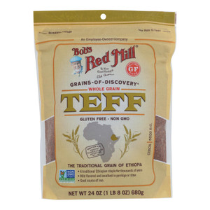 Bob's Red Mill - Teff Whole Grain - Case Of 4 - 24 Oz Bob's Red Mill - Teff Whole Grain - Case Of 4 - 24 Oz