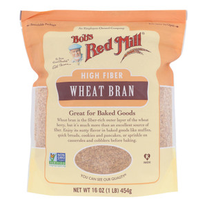 Bob's Red Mill - Wheat Bran - Case Of 4-16 Oz Bob's Red Mill - Wheat Bran - Case Of 4-16 Oz