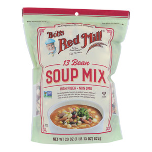 Bob's Red Mill - Soup Mix 13 Bean - Case Of 4-29 Oz Bob's Red Mill - Soup Mix 13 Bean - Case Of 4-29 Oz