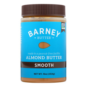 Barney Butter - Almond Butter - Smooth - Case Of 6 - 16 Oz. Barney Butter - Almond Butter - Smooth - Case Of 6 - 16 Oz.