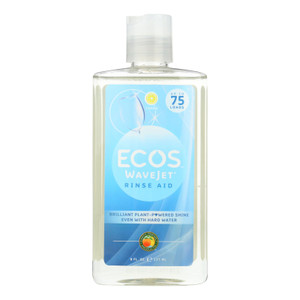 Earth Friendly Wave Jet Rinse Aid - Case Of 12 - 8 Fl Oz Earth Friendly Wave Jet Rinse Aid - Case Of 12 - 8 Fl Oz