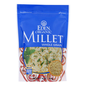 Eden Foods - Millet - Case Of 12 - 16 Oz Eden Foods - Millet - Case Of 12 - 16 Oz