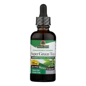 Nature's Answer - Super Green Tea Alcohol And Sugar Free - 2 Fl Oz Nature's Answer - Super Green Tea Alcohol And Sugar Free - 2 Fl Oz