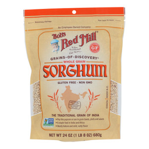 Bob's Red Mill - Sorghum Gluten Free - Case Of 4 - 24 Oz Bob's Red Mill - Sorghum Gluten Free - Case Of 4 - 24 Oz